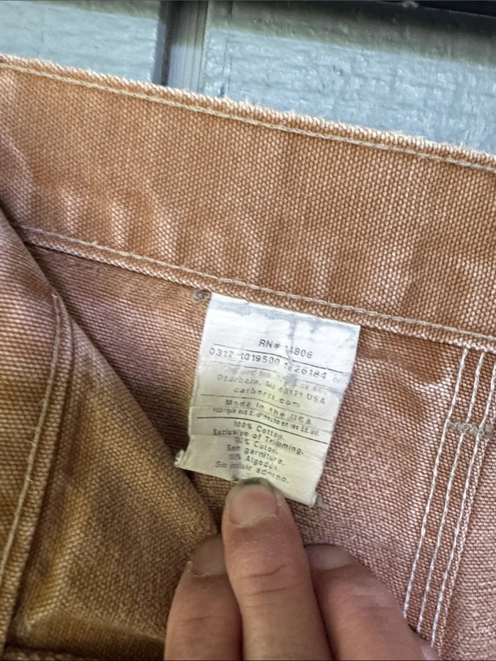 Carhartt Denim Khaki Pants